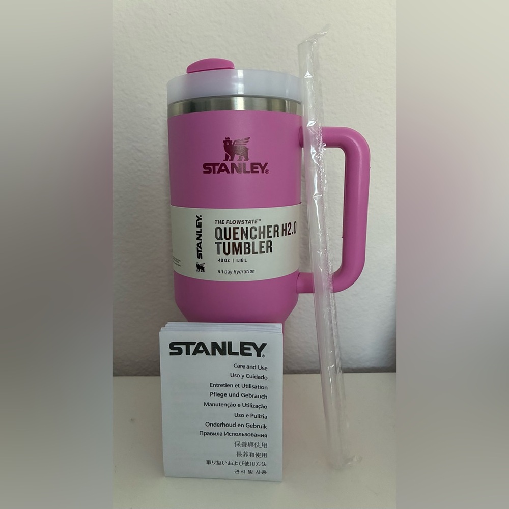 Stanley Vibrant Pink Tumbler